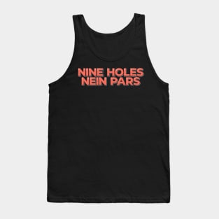 Nein Pars Golf Tank Top